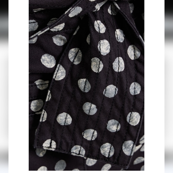 ULLA Johnson Women’s Black Polka Dot High-Waist Flare Jeans Size 10 $425 NEW - Picture 6 of 6